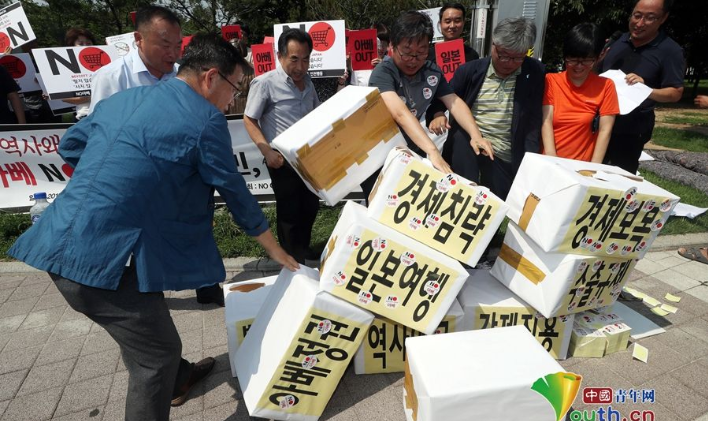 热情不减！民调显示：超七成韩国消费者仍在抵制日货