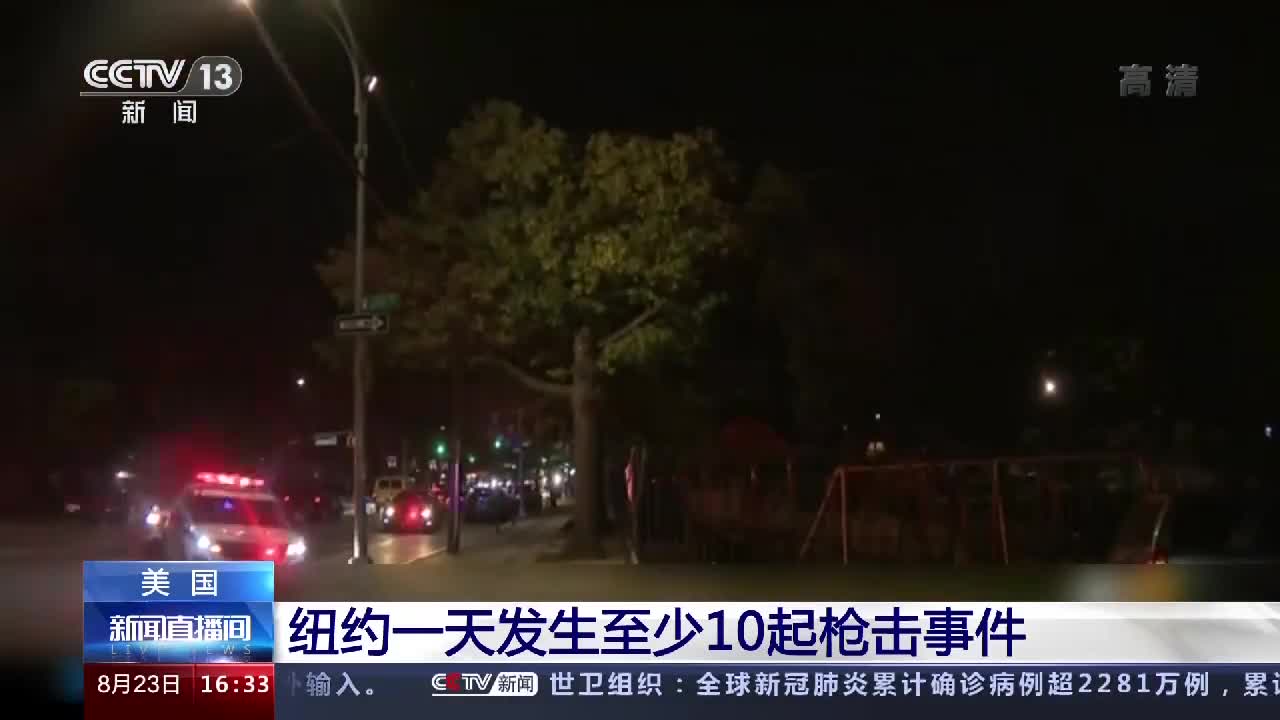 美国纽约一天发生至少10起枪击事件 造成3人死亡