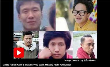 印媒:中国军队已向印方移交此前&ldquo;失踪&rdquo;的5名印度人