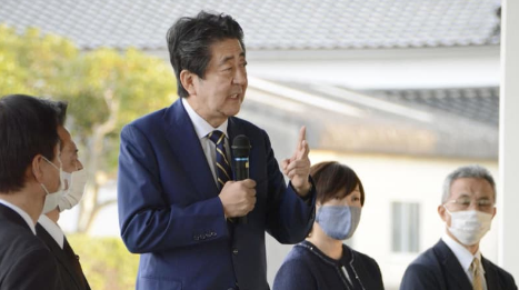 安倍称身体正在&ldquo;飞速好转&rdquo; 明年将重返政坛