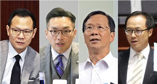 港府宣布丧失立法会议员资格名单 涉4名揽炒派议员