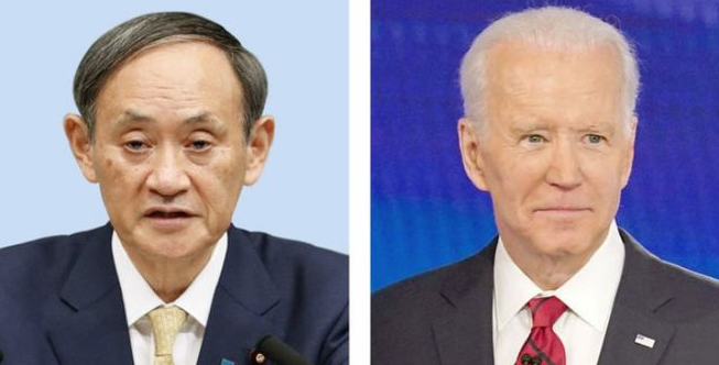 拜登与菅义伟通话中声称钓鱼岛适用《美日安保条约》