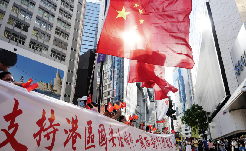 美委员会报告无理攻击香港国安法 港府：停止干预！