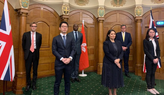 英国内政大臣公然见乱港分子 双方又拿&ldquo;BNO&rdquo;说事