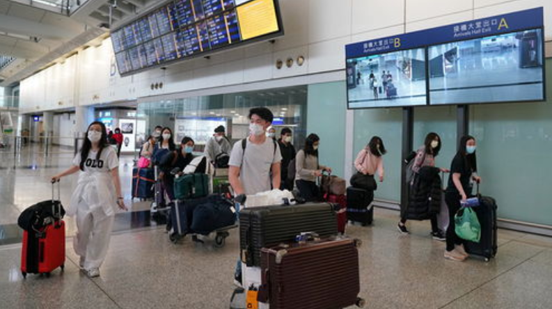 港媒：港府22日凌晨起将禁止英国航班到港