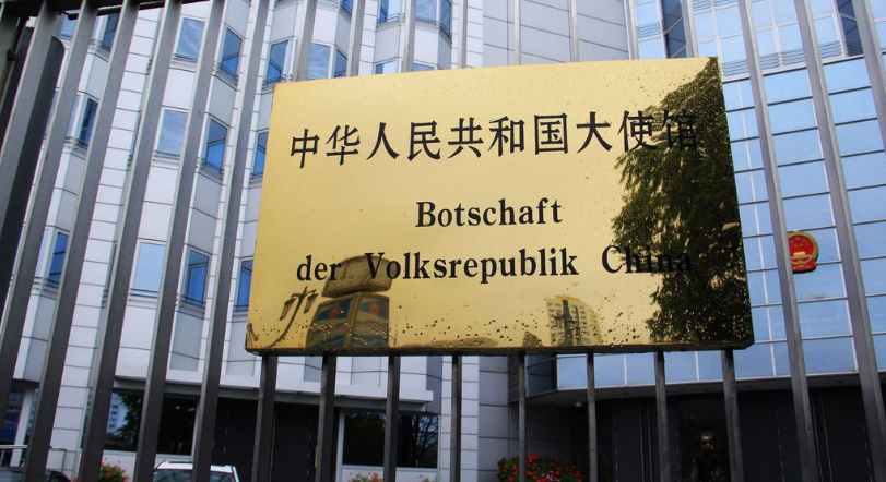 外媒：中国驻德国使馆疑遭纵火 德警方逮捕一嫌疑人