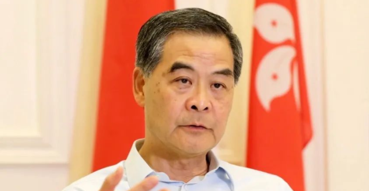 梁振英：要求外国制裁自己国家的人是民族败类
