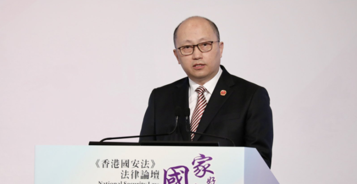 驻港国安公署署长郑雁雄：对极端反社会犯罪不能怀柔