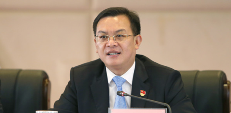 沈裕谋任湖南省商务厅党组书记