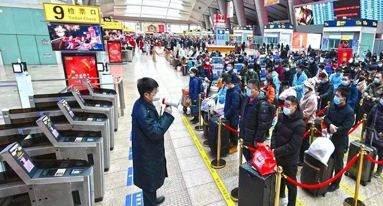 2022年全国春运正式启幕 湖南客运量预计达4496万人次