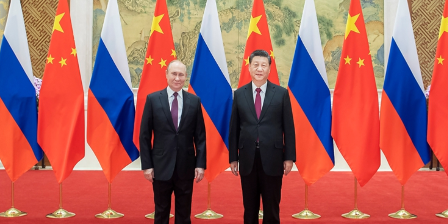 习近平同俄罗斯总统普京会谈