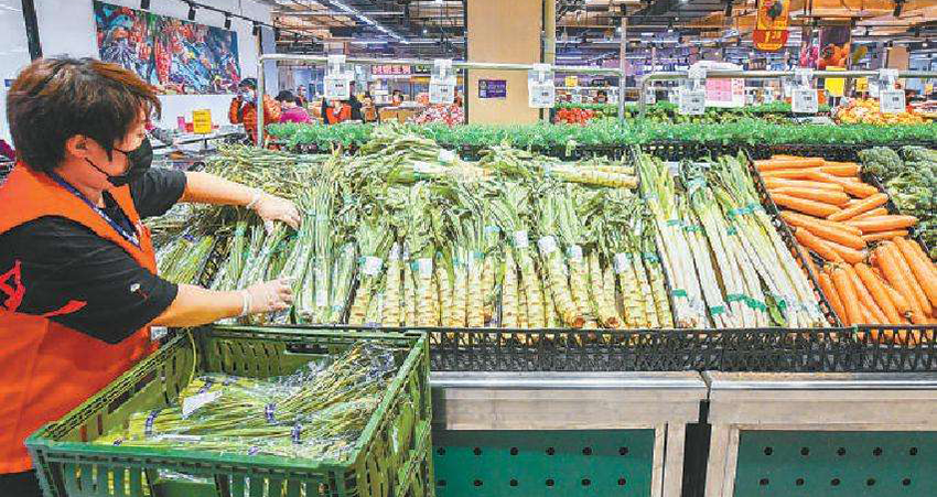 湖南生活物资量足价稳 可满足市场需求